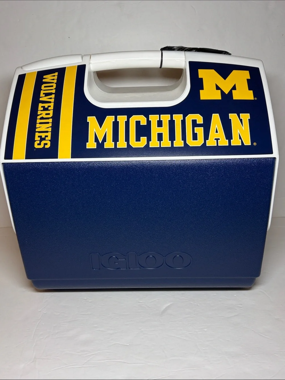 U of Michigan Wolverines Igloo Cooler 30 Cans 16 Qt Playmate Elite NWT